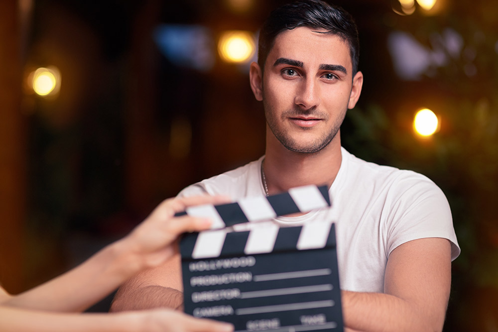 Here is how to become an actor on TV or in the movies.